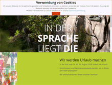 Tablet Screenshot of lingva-eterna.de